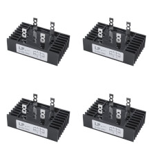4X 100Amp 1200Volt 4 Pins 1 Fase Diode Bruggelijkrichter QL100 Type