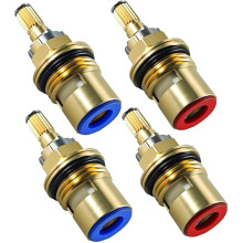 Ersatzkartusche für Wasserhahn für K-GP77005-RP & K-GP77006-RP Keramikkartusche, Keramikkartuschen-Ersatz 4er Pack