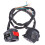 Universal Motorcycle Handlebar Switches with Horn Turn Signal Headlight Electric Starting Handlebar Controller 1