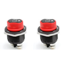 2X 12V-32V 200A Auto Accu Schakelaar Stroomonderbreker Uitschakelset voor Vrachtwagen Auto Motor Boot