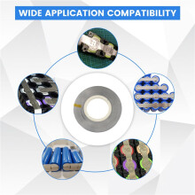 1Kg Thickness 0.15mmx8mm Nickel Plated Steel Strip 18650 Battery Nickel Sheet Spot Welding Machine