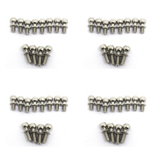 48 Stuks Metalen M3 Zeskantbouten voor 144001 144002 124016 124017 124018 124019 RC Auto-Onderdelen Accessoires