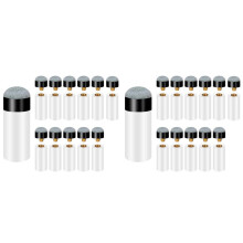 24x Biljartkeus Tips met Pool Keu Adereindhulzen Opschroefbare Biljart Pool Keu Tips 12mm Pool Stick Tips