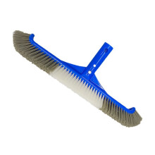 Pool Brush ,Pool Brushes for Cleaning Pool Walls, Curved Ends High-Efficiency Pool Scrub Brush,Bristles Pool Brush