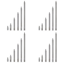 24-Delige Meetklokverlengingsstangset M2.5 Draad, 10-100 mm Verlengstang, Meting voor Meetklok- en Digitale Indicatoren