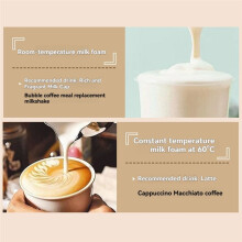 300ML Mixing Cup Electric Milk Frother Magnetic Rotating Stirring Coffee Self Stirring Mug Hot&Cold Milk Frother UK Plug