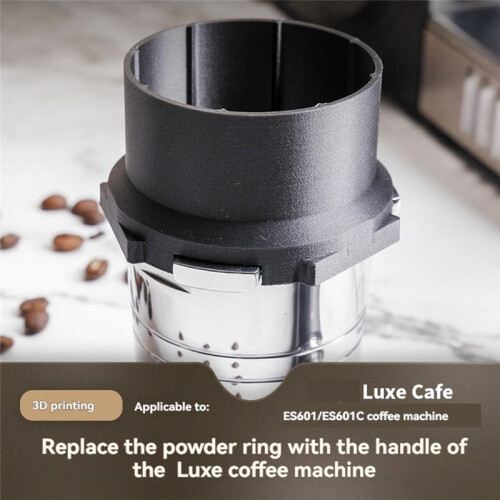 Replacement Coffee Machine Funnel for  Luxe Cafe ES601& ES601C Coffee Handle Powder Ring 2