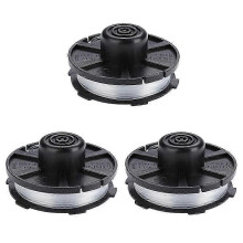 (3pcs) Lawn Mower Spool Kit for Makita Akkusense Replacement Wire Reel, 12-Pieces with Part Numbers 196146-9 & 195858-1 DCQW