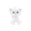 Fluffy toy Disney Cakey Cat 25 cm White Polyester 2