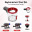 Replacement Dust Collection Box Containers Compatible with  V7 V8 SV10 SV11 Dust Container Waste Container Vacuum Attachment 3