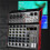 -6 Professional Mixing Console 6-Channel with DSP Reverb Effects  & USB Playback/Recording Stage Performance 2