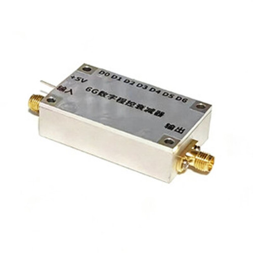 10M-6GHz Digital Programmable Attenuator 31.75dB Attenuation Range 0.25dB Step Precision for Communication System 1