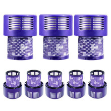 For  V10 Hepa Filter Accessories SV12 Washable Filter Replacement Cleaning Spare Parts