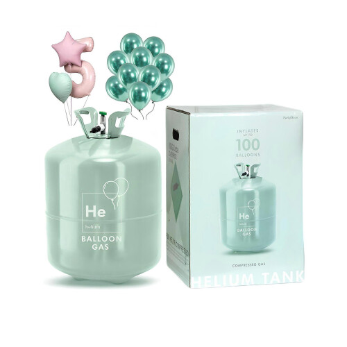 Extra large helium bottle for up to 100 balloons 2