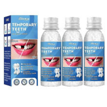 (3pcs) Resin Tooth Repair Glue Shapeable Teeth Gaps Filling Solid Glue Temporary Teeth Repair Falseteeth Glue Safety Dental Supplies