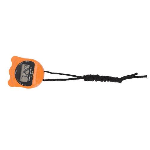 Multi-Function Waterproof Digital Stopwatch for Running, Racing & Swimming - LCD Display, 140mAh Battery 1