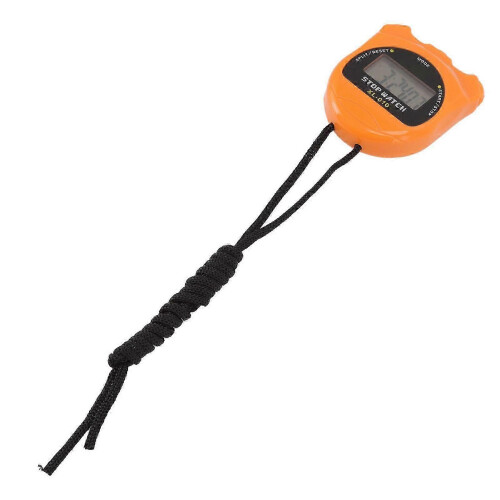 Multi-Function Waterproof Digital Stopwatch for Running, Racing & Swimming - LCD Display, 140mAh Battery 2