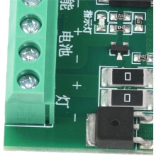 Placa de Control de Luz Solar  6-45V Módulo Controlador LED Automático para Luces de Calle DIY con Inteligente para Ahorro de ENERGÍA