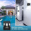 12W LED Indoor Wall Light, 2 Pack, IP65 Waterproof Outdoor Wall Light, Adjustable Beam Angle, 6000K Cool White (Black) 4