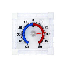 Thermomètre de fenêtre auto-adhésif intérieur/extérieur