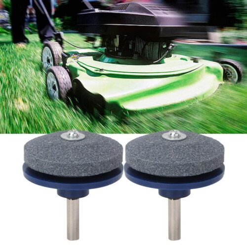 pcs Universal Lawnmower Blade Sharpener, Grinding Power Drill Blade Sharpener Garden Tools for Sharpening 1