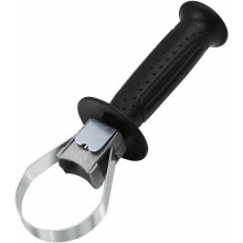 Empuñadura auxiliar para martillo perforador - Modelo 22 - Diámetro ajustable 59-65 mm - Ergonómica, antideslizante - Metal de 1,3 mm