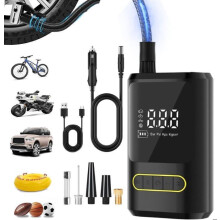150PSI Akku-Autoreifenfüller, tragbarer Luftkompressor