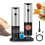 Electric pepper mill with double charging base, automatic salt and pepper mill, two-piece set 1