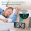 Digitaler Wecker – LED – Spiegel – Schlummerfunktion – Einstellbare Helligkeit – USB-Ladefunktion 5