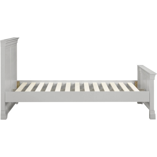 Seconique Bordeaux 4'6" High End Bed - Pebble Grey 2