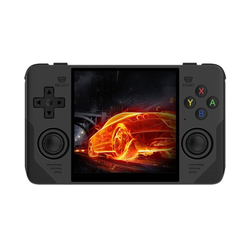 RGB30 Retro Handheld Game Console 4 Inch IPS Screen Built-in WIFI Open-Source Game Pad Support Multiple Emulator Black
