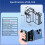H8 Stepless Zoom for  Android Phone Selfie Handle Grip,  Remote Control, Anti-Shake Photograph Handle 7