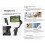For  Osmo Mobile 6 Smartphone Gimbal Stabilizer 3-Axis Phone Gimbal with AI Tracking Foldable Design A 7