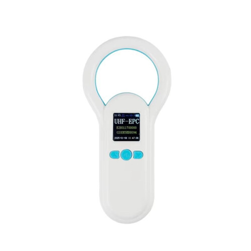 UHF Pet Microchip Scanner Handheld Reader 860-960kHZ Portable 2.4G USB BT Output RFID Tag Scanner Support Android Window