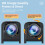 Premium Lens Guards for  X5,Panoramic Camera Lens Cover Glass Protector X5 Accessories 7