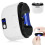 2-in-1 Electric Nail Clipper with Buffer, 3 Speeds, USB Rechargeable, Silent LED ( 1