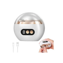 (White) Bebuyby Multi-Functional Electric Nail Trimmer