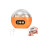 (Orange) Bebuyby Multi-Functional Electric Nail Trimmer 1