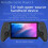HC8000 7inch Screen Retro Handheld Game Console 64G 15000 Games Open Source Game Player Support 30+ Emulators White 9