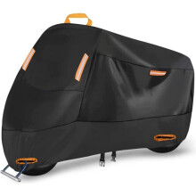 Waterdichte motorhoes - Universeel - 210D Oxford-stof - 230 x 95 x 125 cm - 4 reflecterende strepen