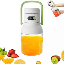 (Avocado green) Kyd's Choice-Juice Pro Max, Multifunctional Portable Juicer with Digital Display