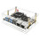 Acrylic Case for VisionFive 2 Development Board Development Board Box Transparent Case with Cooling Fan Heatsink Kit 6