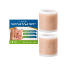 (2 box) 4X150CM Silicone Scar Patch Skin Repair Sheets Removal Self-Adhesive Stretch Mark Tape Therapy Patch Burn Acne Scar Skin Care