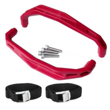 Metal Rear Passenger Grab Handles for Tenere 700 / XTZ 700 (2019 and Later Models) - Includes Tie-Down Straps
