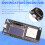 ESP32 ESP-WROOM-32 WIFI Development Board Module CH340 with 0.96 OLED Display for ESP32 OLED Micro-USB 5