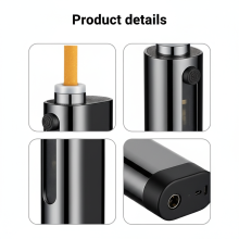 (Black) Portable Car Cigarette Lighter for Driving (50 chars)