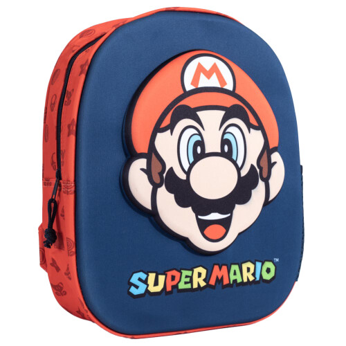 Super Mario Super Mario Childrens/Kids 3D Backpack