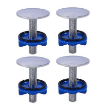 4 Pcs Stainless Steel Kitchen Sink Tap Hole Cover Kitchen Faucet Hole Cover Soap Dispenser Decorative Cover Blue