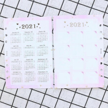 (A5) Pvc Office School Spiral Notebooks Stationery Accessories