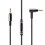 Audio Cord Replacement Cable Volume Control for Mdr-100abn 1a Mdr-100x Msr7 1